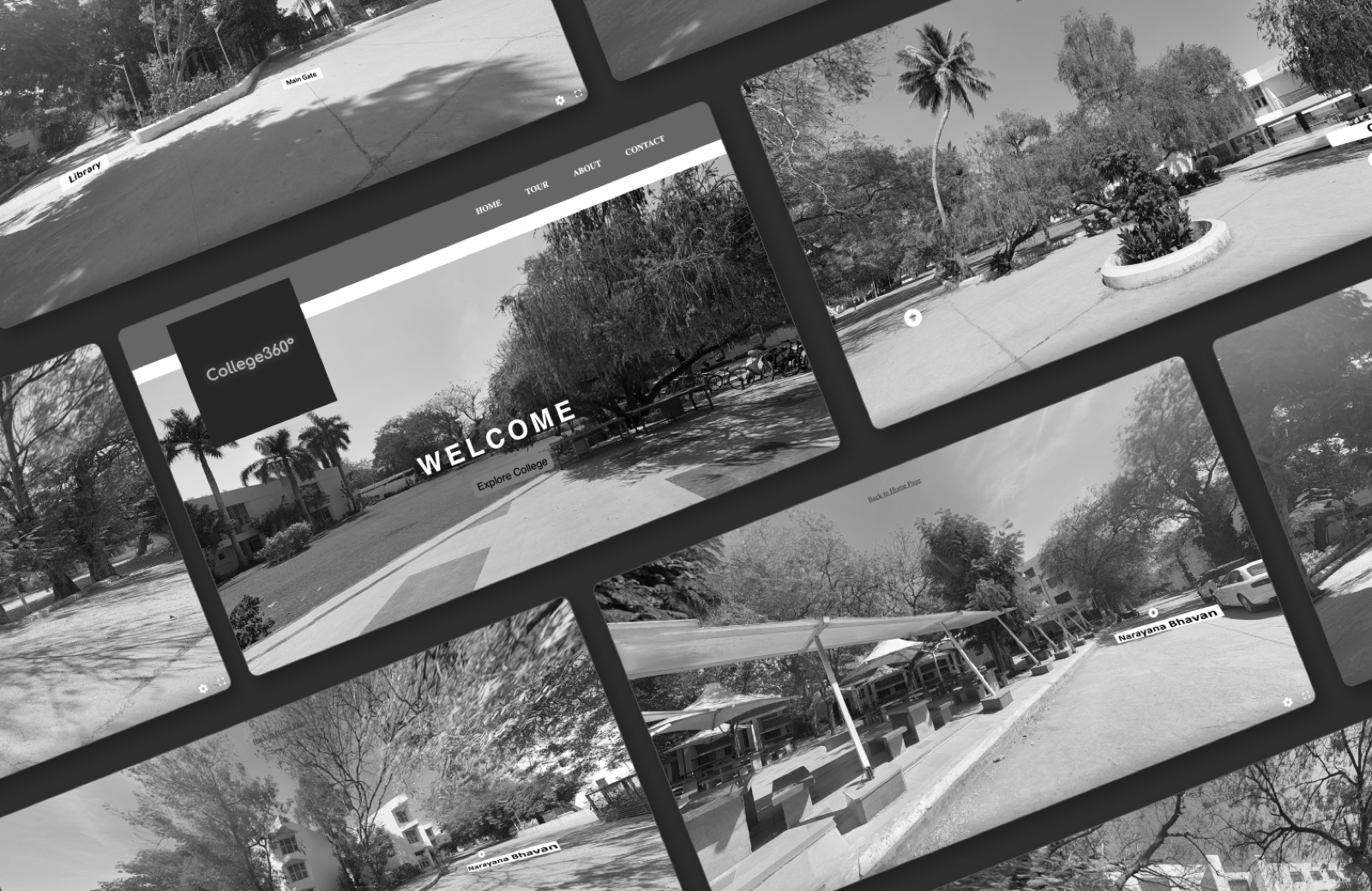 College360 — 3D virtual campus tour of Dharmsinh Desai University, DUHACKS 2.0 award winner